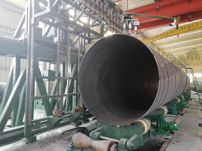 大口徑螺旋管自動(dòng)化探傷設(shè)備